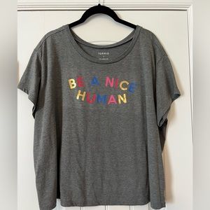 Torrid Grey Cropped Tee